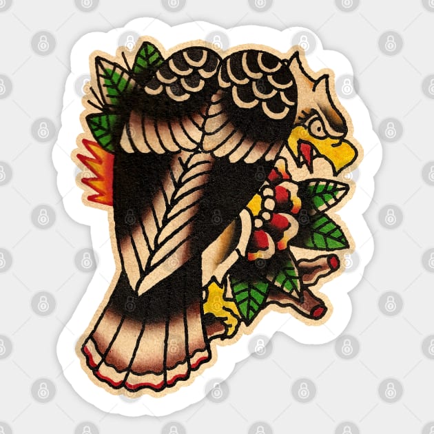 Eagle Sticker by Don Chuck Carvalho